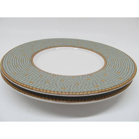 Sasaki Ravenna Set 2 Saucers Only  By Stephen Dweck Appear Unused VGC - Picture 11 of 13